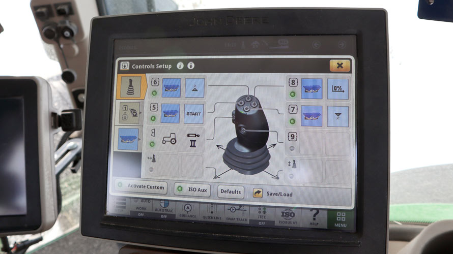 Joystick tracteur ISOBUS