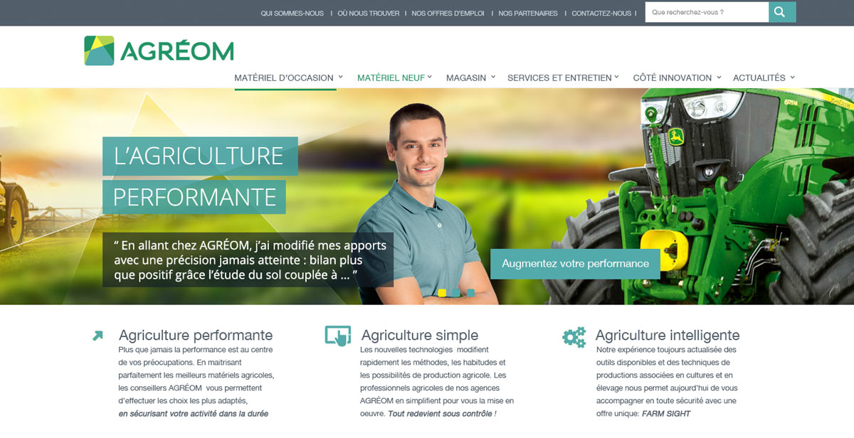 Agreom réseau John Deere
